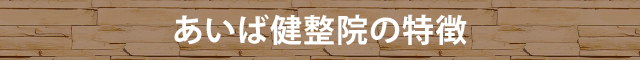 あいば健整院の特徴